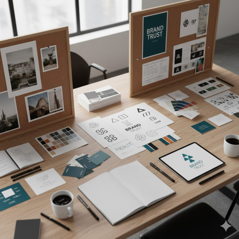 Building a Brand Identity: How Design Shapes Perception and Trust